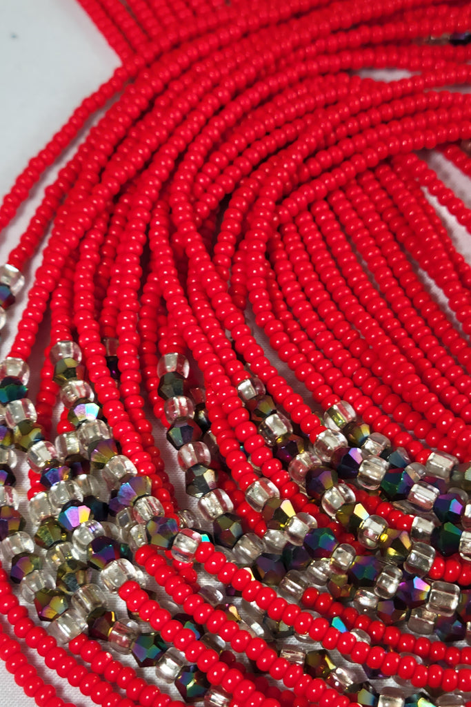 Waist Beads Red